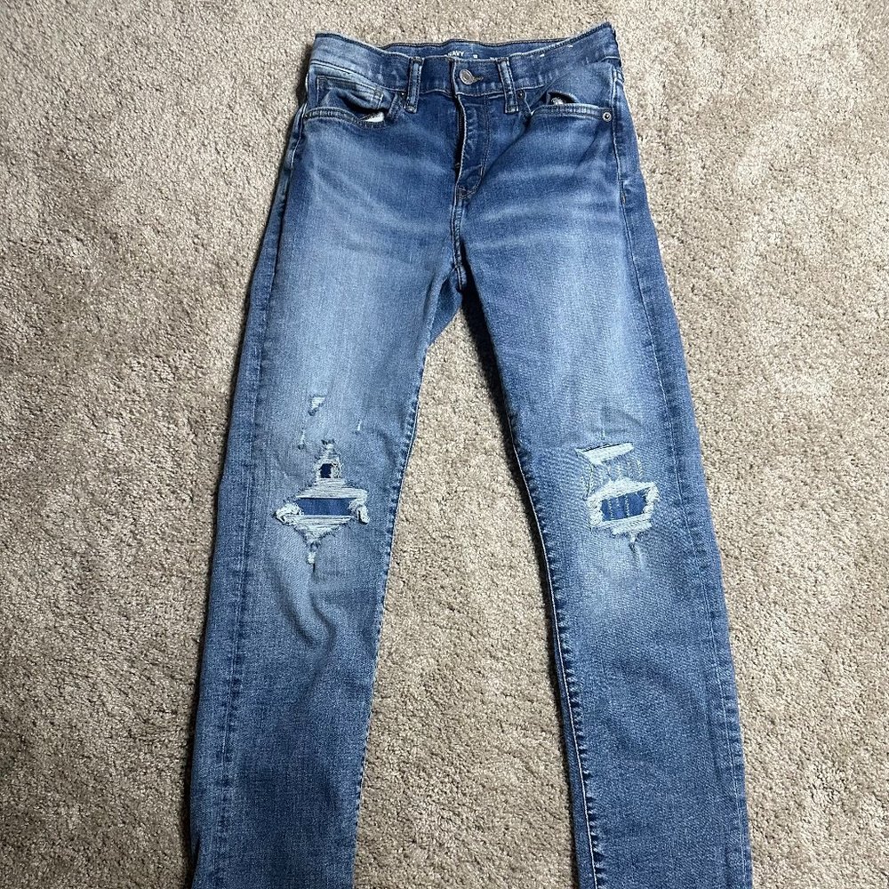 👖 Light Blue Old Navy Slim Fit Jeans with Stretch Size 12 (Boys) 👖